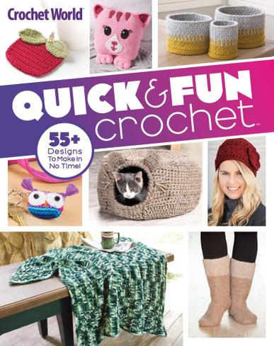 Crochet World Magazine February 8th, 2024 Issue Cover
