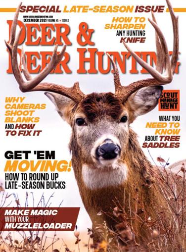 Deer & Deer Hunting Magazine December 1st, 2021 Issue Cover