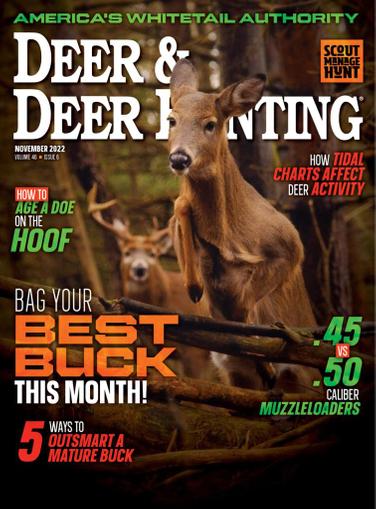 Deer & Deer Hunting Magazine November 1st, 2022 Issue Cover