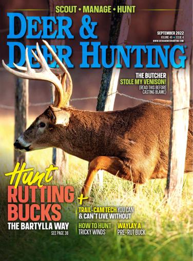 Deer & Deer Hunting Magazine September 1st, 2022 Issue Cover