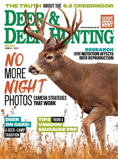 Deer & Deer Hunting Magazine April 1st, 2023 Issue Cover