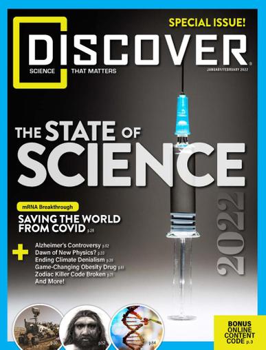 Discover Magazine Cover