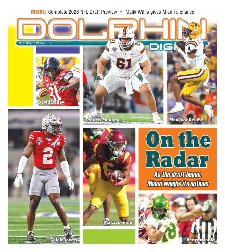Dolphin Digest Magazine Cover