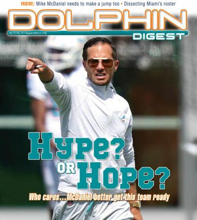 Dolphin Digest Magazine Cover