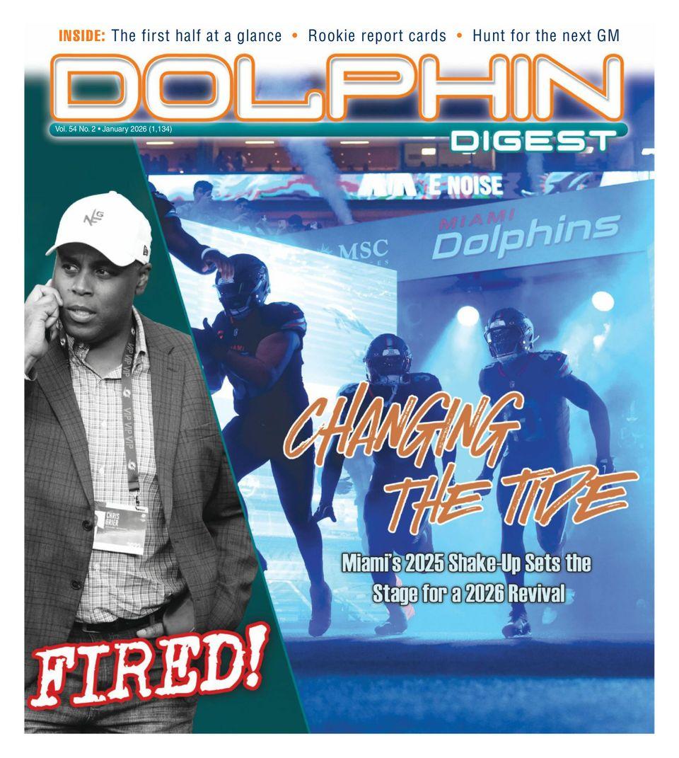 Dolphin Digest Magazine Cover