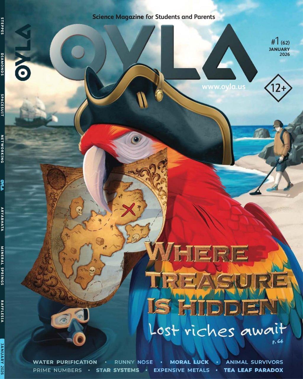 Oyla Magazine January 1st, 2026 Issue Cover
