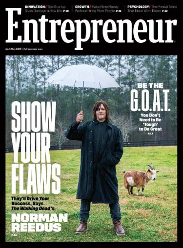 Entrepreneur Magazine April 1st, 2022 Issue Cover