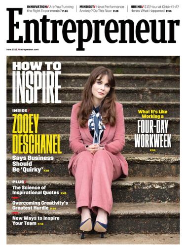 Entrepreneur Magazine June 1st, 2022 Issue Cover