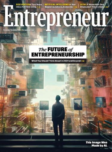 Entrepreneur Magazine November 1st, 2023 Issue Cover
