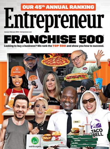 Entrepreneur Magazine January 1st, 2024 Issue Cover