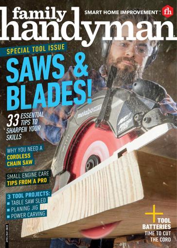 Family Handyman Magazine April 1st, 2022 Issue Cover