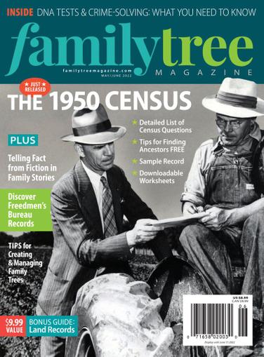 Family Tree Magazine May 1st, 2022 Issue Cover