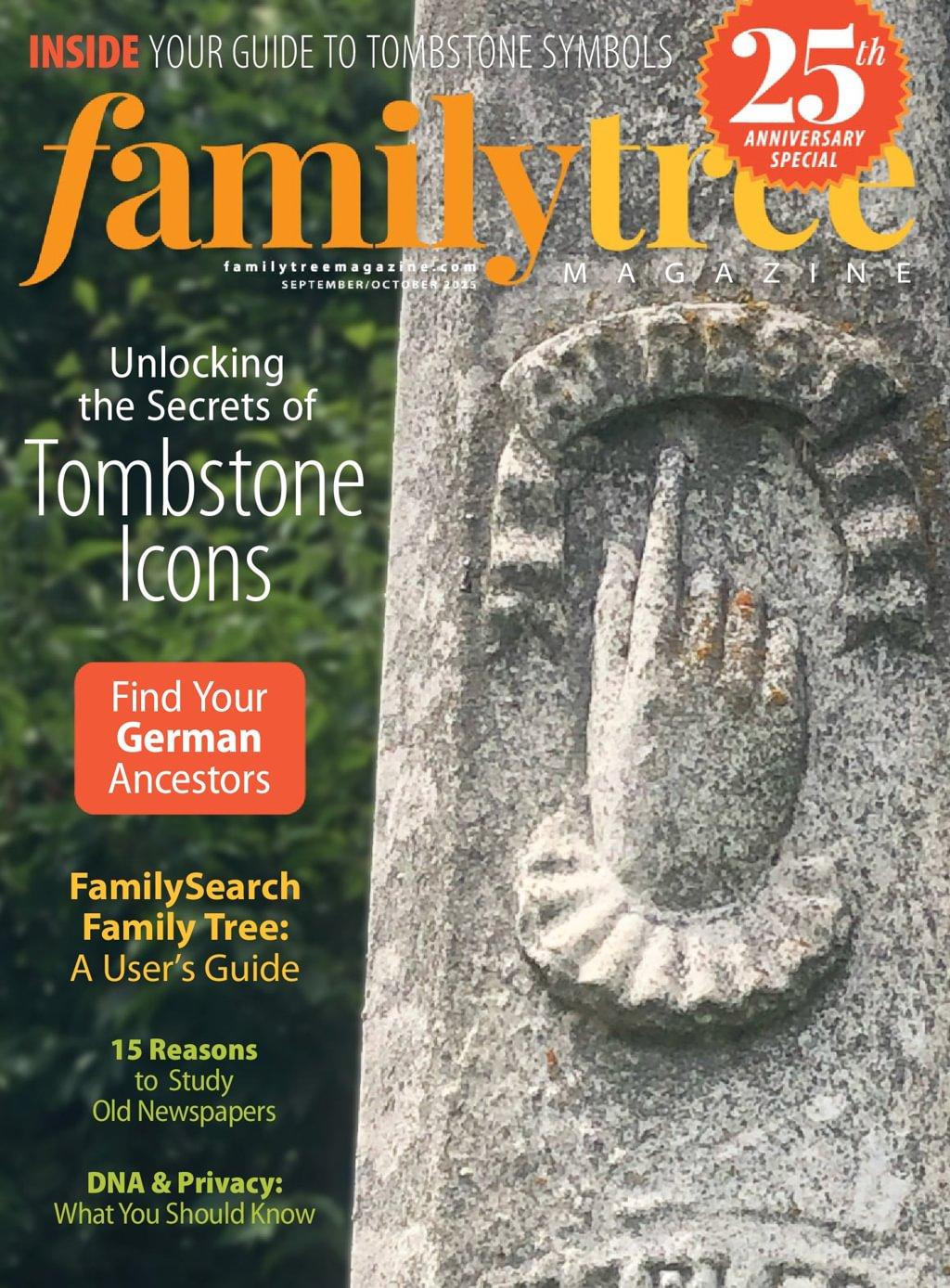 Family Tree Magazine September 1st, 2025 Issue Cover