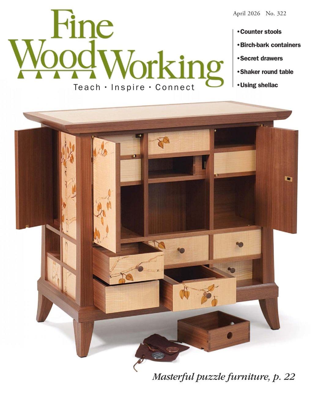 Fine Woodworking Magazine February 16th, 2026 Issue Cover