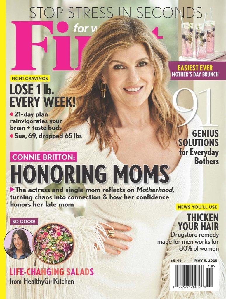 First for Women Magazine May 5th, 2025 Issue Cover