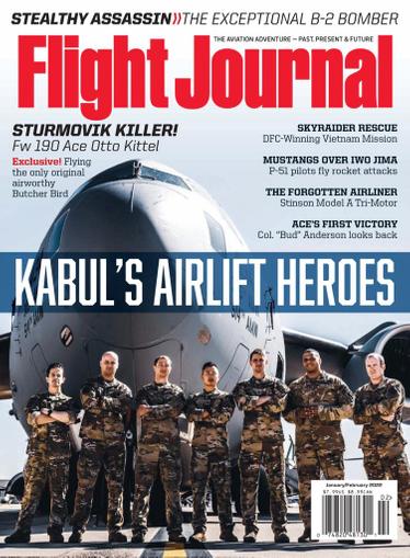 Flight Journal Magazine January 1st, 2022 Issue Cover
