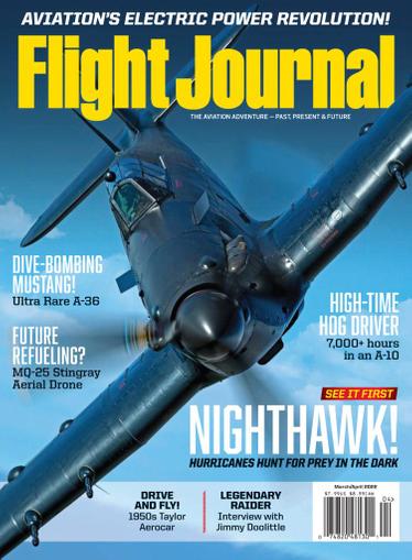 Flight Journal Magazine March 1st, 2022 Issue Cover
