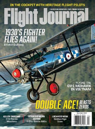Flight Journal Magazine March 1st, 2024 Issue Cover