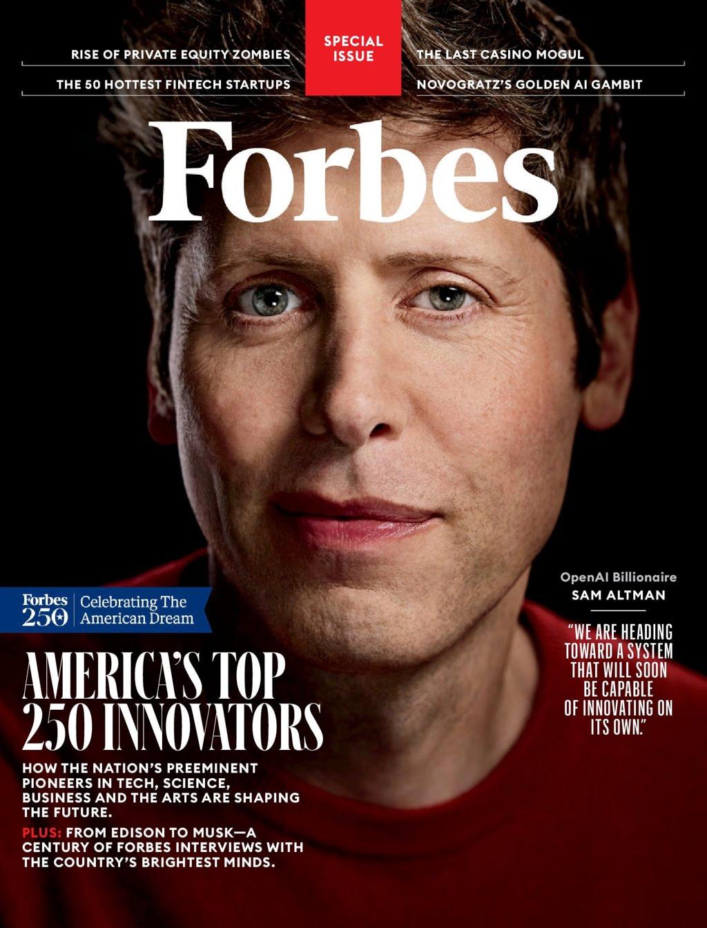 Forbes Magazine February 24th, 2026 Issue Cover