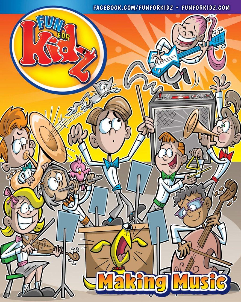 Fun for Kidz Magazine January 1st, 2026 Issue Cover