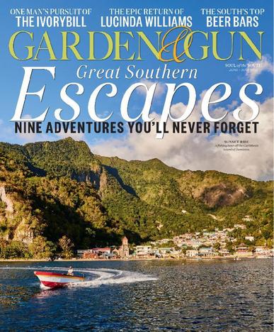 Garden & Gun Magazine June 1st, 2023 Issue Cover