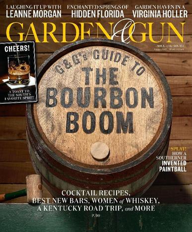 Garden & Gun Magazine February 1st, 2024 Issue Cover