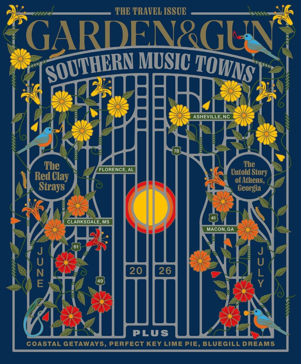 Garden & Gun Magazine June 1st, 2026 Issue Cover