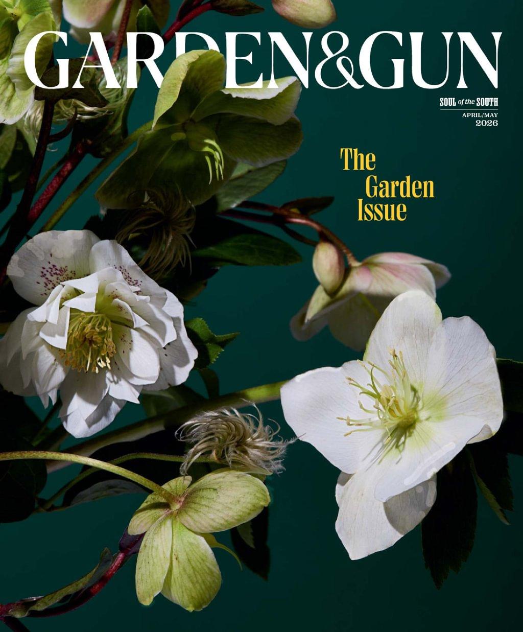 Garden & Gun Magazine March 23rd, 2026 Issue Cover