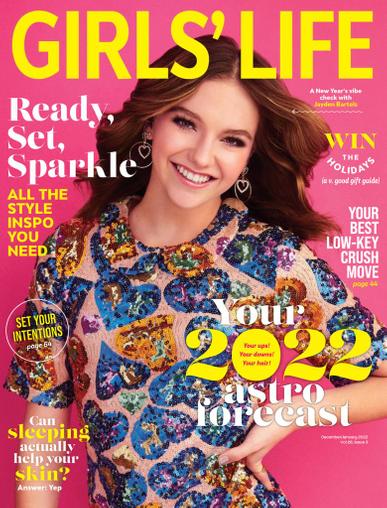 Girls Life Magazine December 1st, 2021 Issue Cover