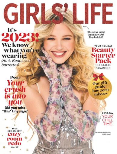 Girls Life Magazine December 1st, 2022 Issue Cover