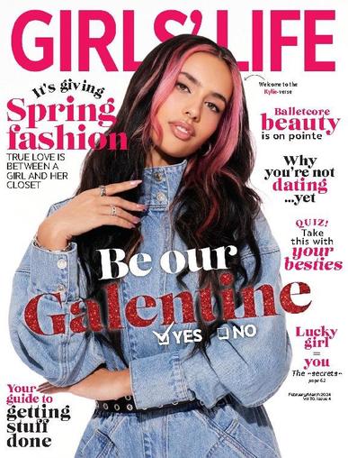 Girls Life Magazine February 1st, 2024 Issue Cover