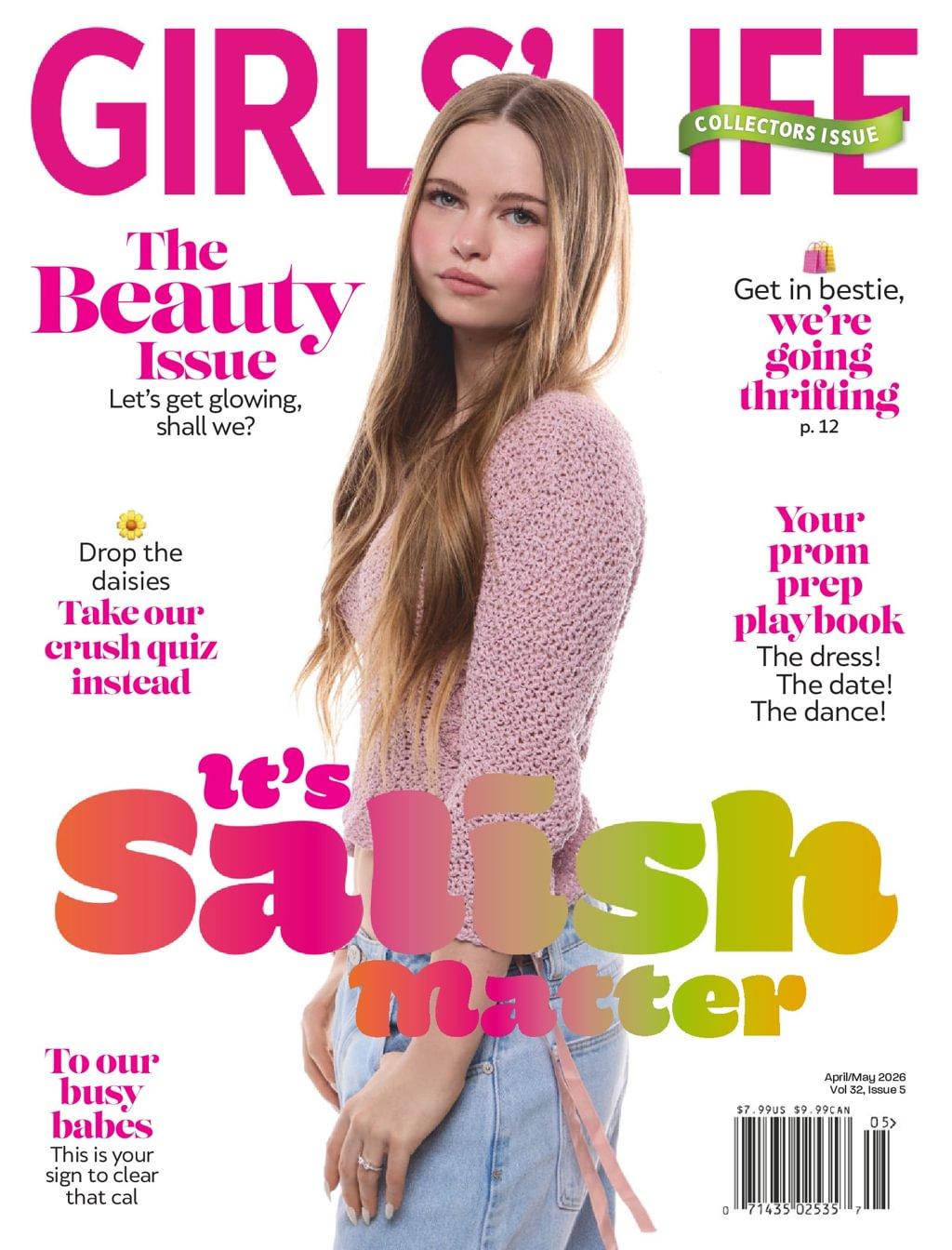 Girls Life April 1st, 2026 Issue Cover