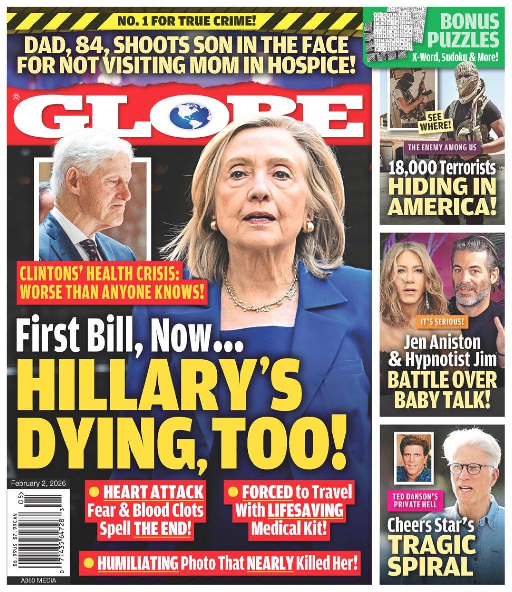 Globe Magazine February 2nd, 2026 Issue Cover