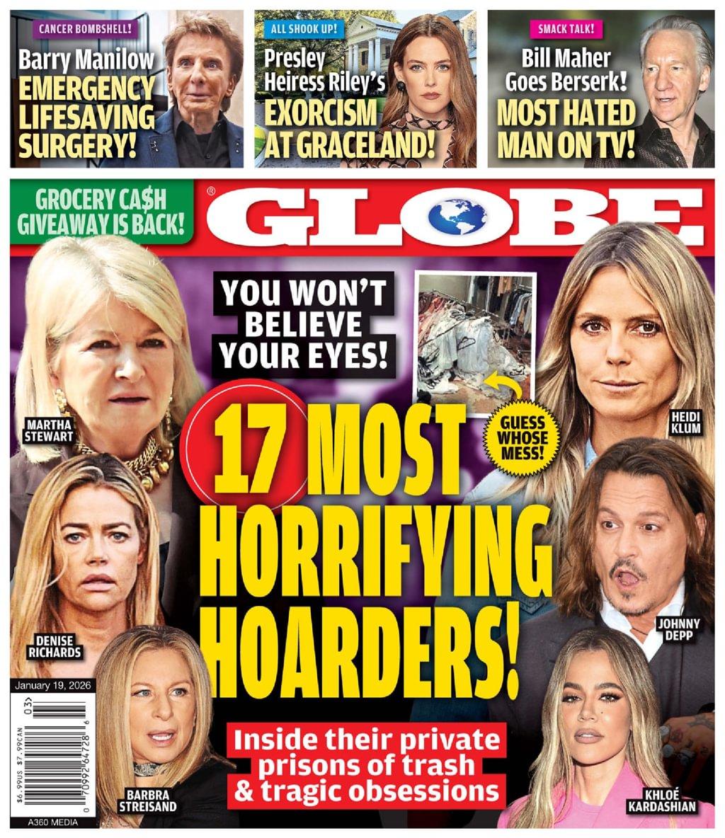Globe Magazine January 19th, 2026 Issue Cover