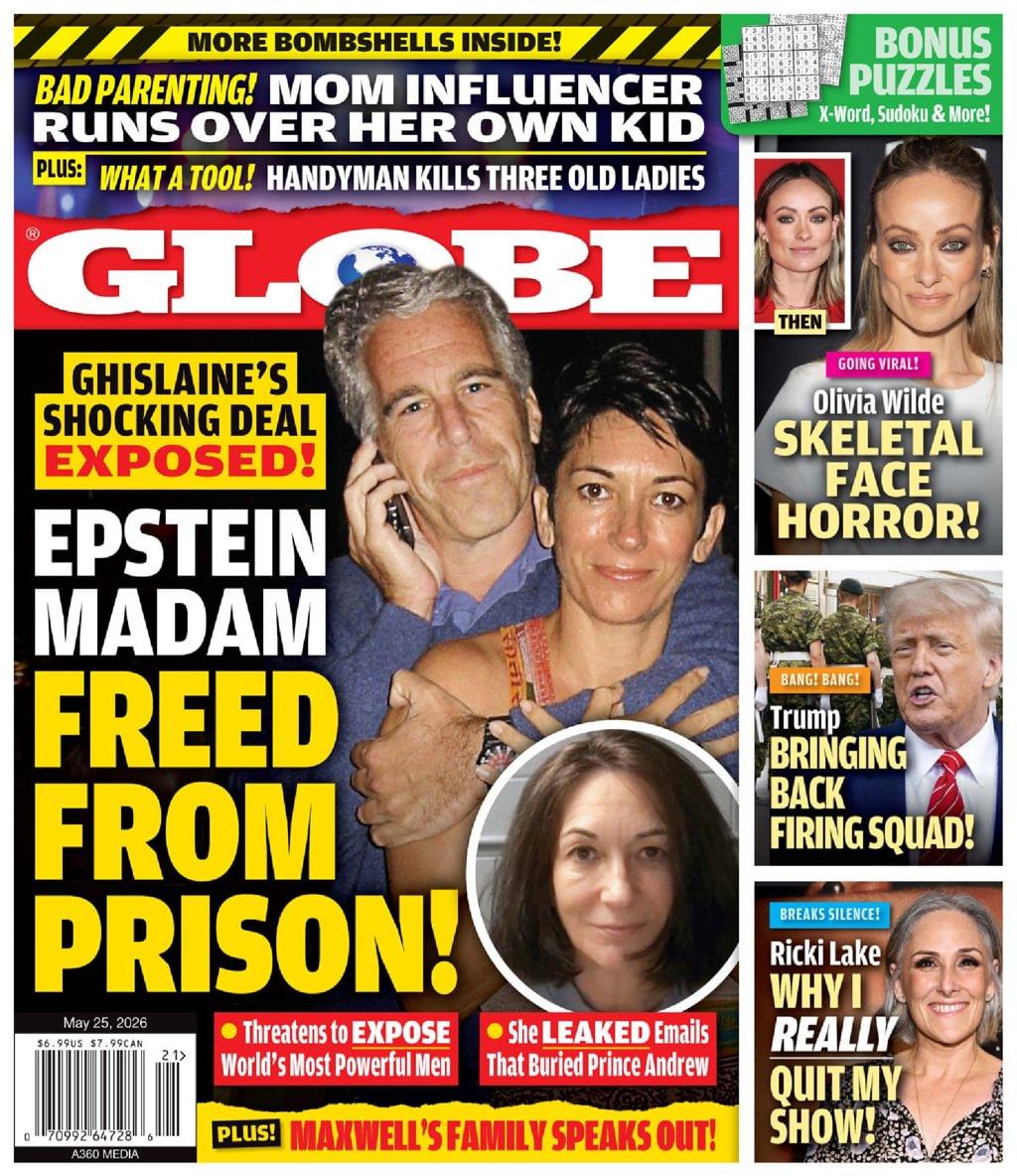 Globe Magazine May 25th, 2026 Issue Cover