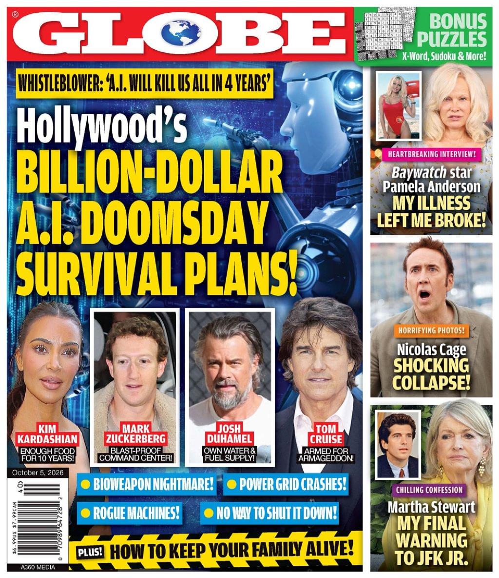 Globe Magazine October 5th, 2026 Issue Cover