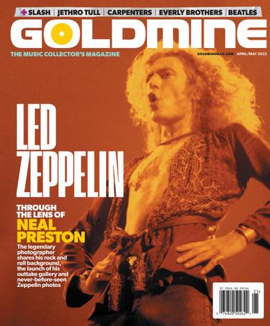 Goldmine Magazine April 1st, 2022 Issue Cover