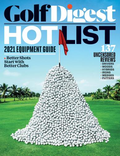 Golf Digest Magazine February 5th, 2021 Issue Cover