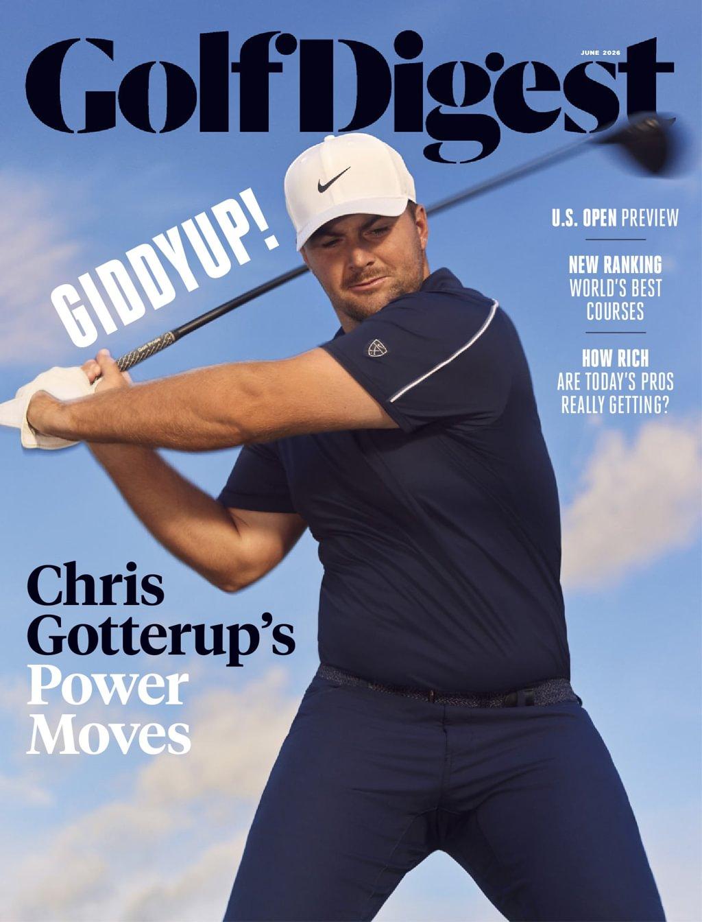 Golf Digest Magazine June 1st, 2026 Issue Cover