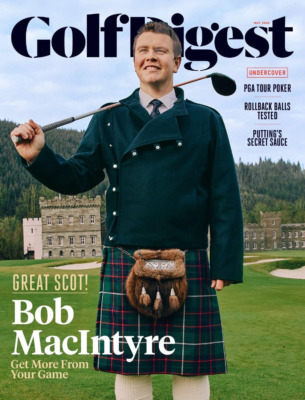 Golf Digest Magazine May 1st, 2026 Issue Cover