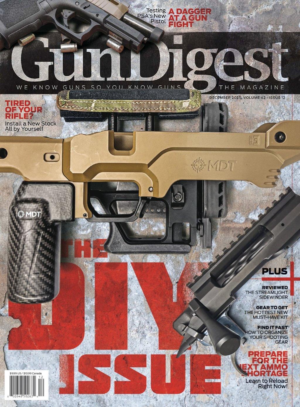 Gun Digest Magazine December 1st, 2025 Issue Cover