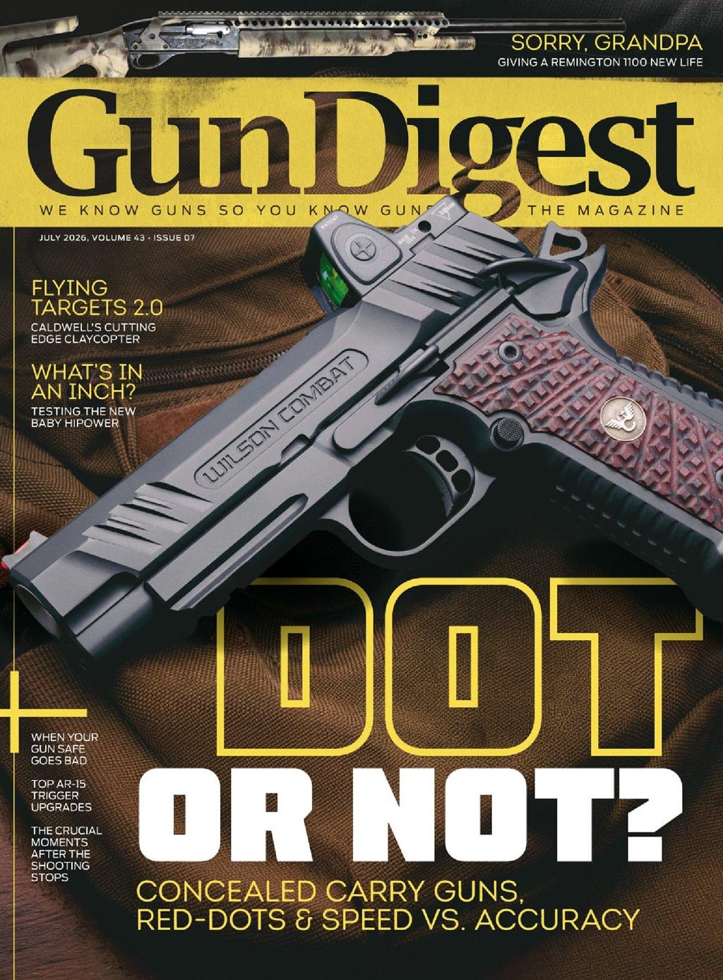 Gun Digest Magazine July 1st, 2026 Issue Cover