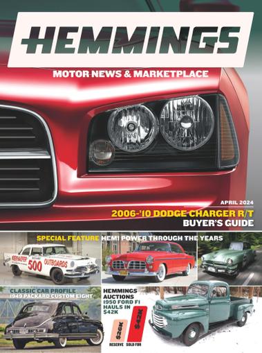 Hemmings Motor News Magazine April 1st, 2024 Issue Cover