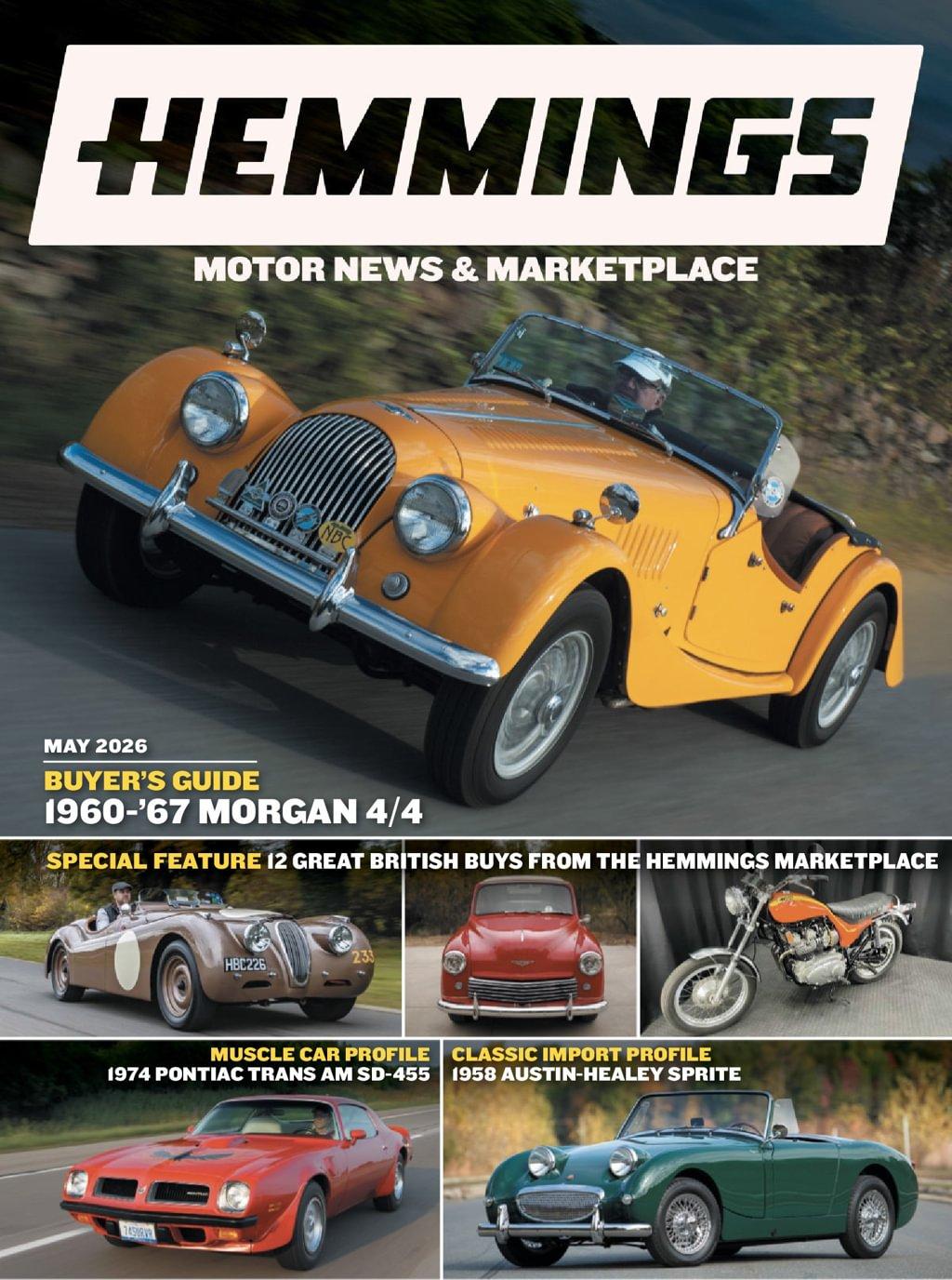 Hemmings Motor News Magazine May 1st, 2026 Issue Cover