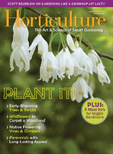 Horticulture Magazine March 1st, 2023 Issue Cover
