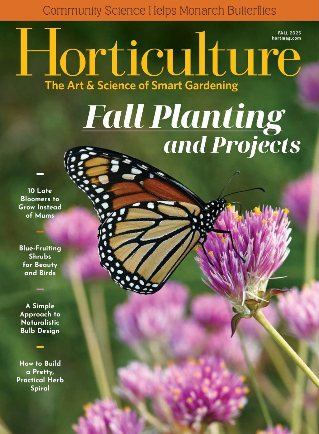 Horticulture Magazine September 1st, 2025 Issue Cover