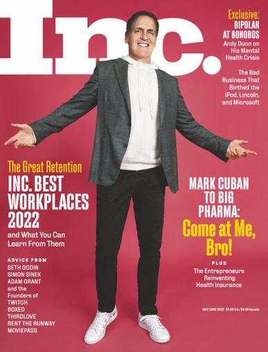 INC Magazine May 1st, 2022 Issue Cover