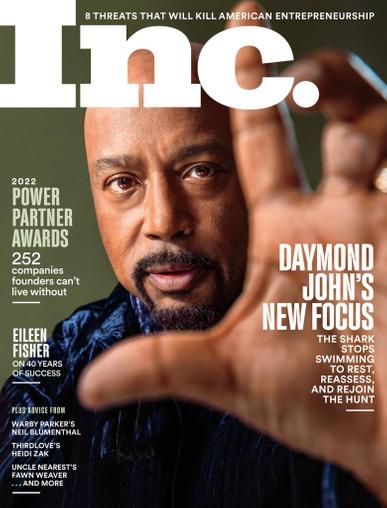 INC Magazine November 1st, 2022 Issue Cover
