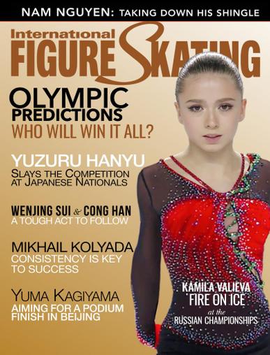 International Figure Skating Magazine February 1st, 2022 Issue Cover