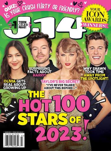 J-14 Magazine March 1st, 2023 Issue Cover